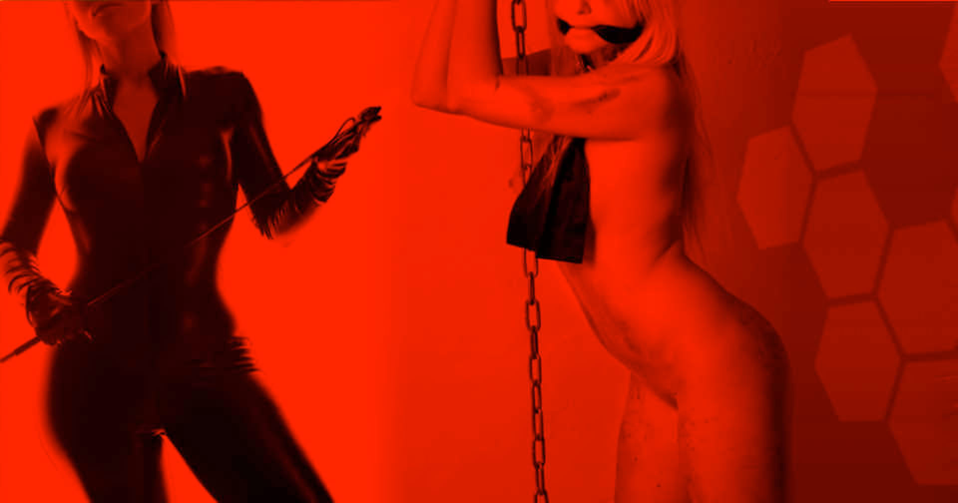 Des maitresse s&eacute;v&egrave;res attendent dans leur donjon, des esclaves &agrave; genoux au tel